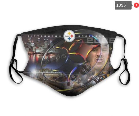 NFL Pittsburgh Steelers #23 Dust mask with filter->nfl dust mask->Sports Accessory